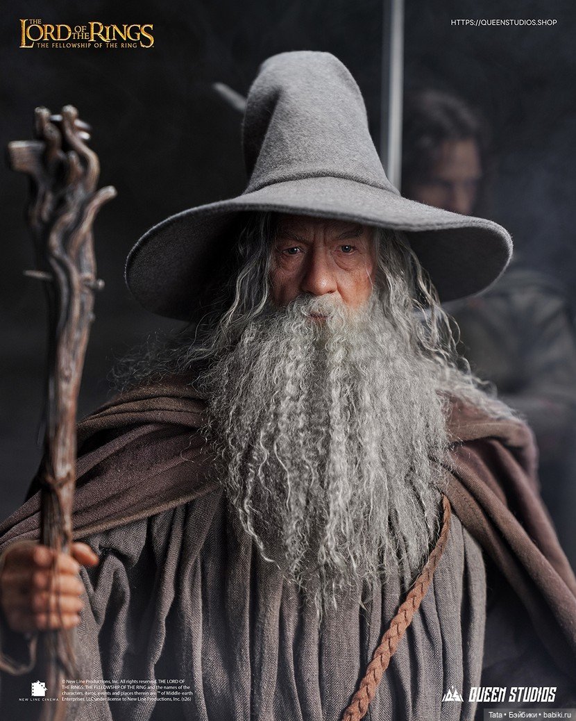 Queen Studios: Гэндальф Серый в масштабе 1/3 — легенда «Властелина колец» (фото 3)