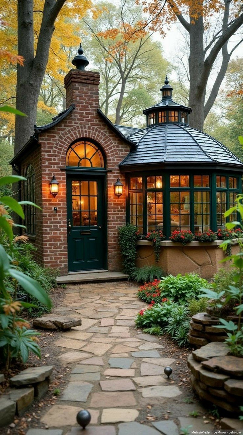 Сказочная архитектура: ИИ-домики и реальные дворцы как идеи (фото 8)