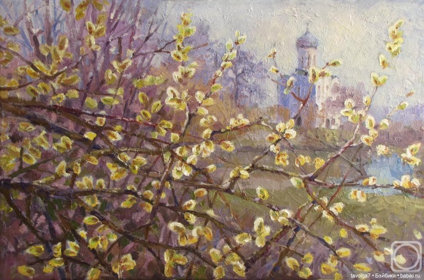 Верба - цвет, свет, живопись