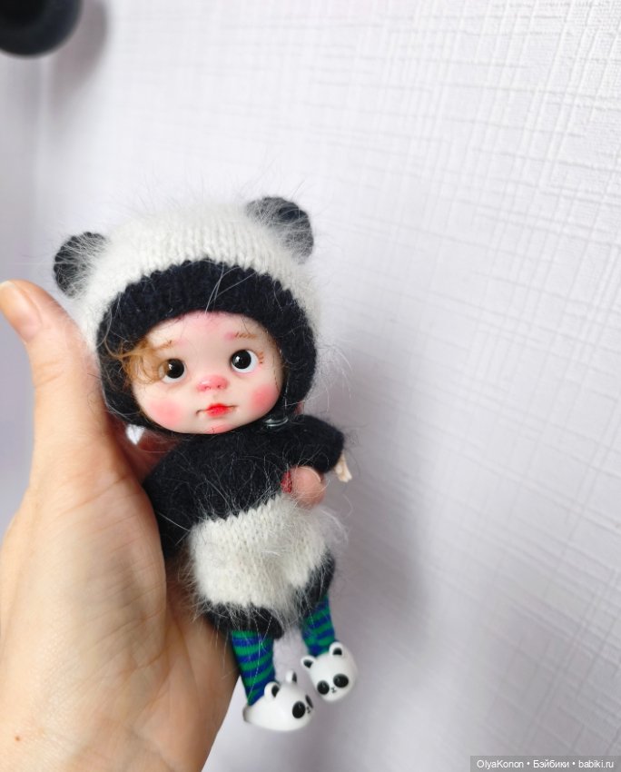 Пандочка — Авторские шарнирные куклы своими руками: лепка