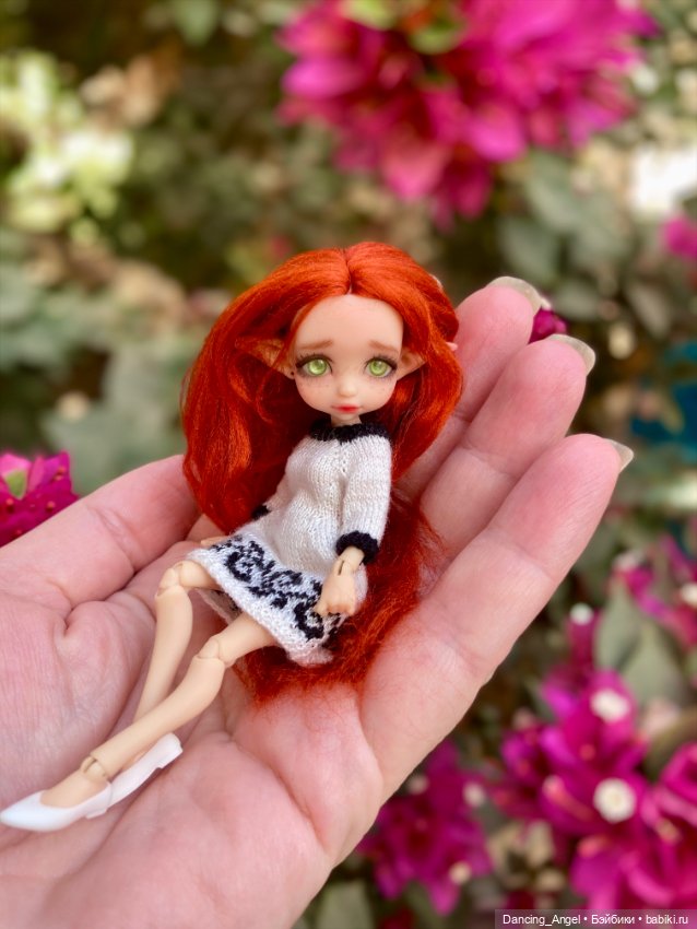 Платье с жаккардовым орнаментом 1/12 (фото 4)