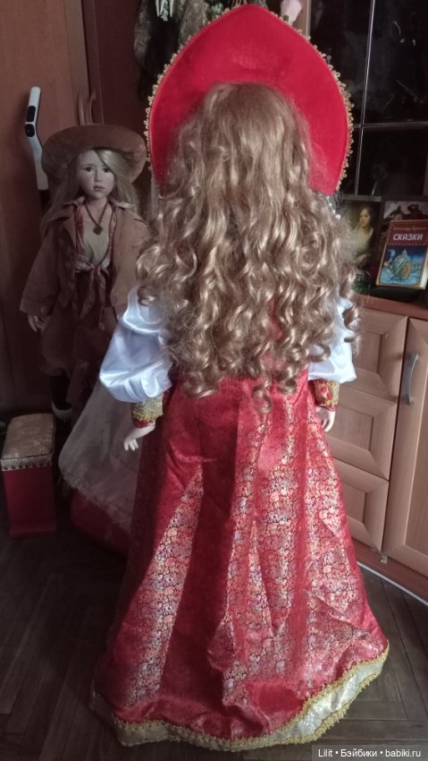 Русская краса Любава — Фарфоровые куклы Remeco Collection (Ремеко): интерьерные (фото 4)