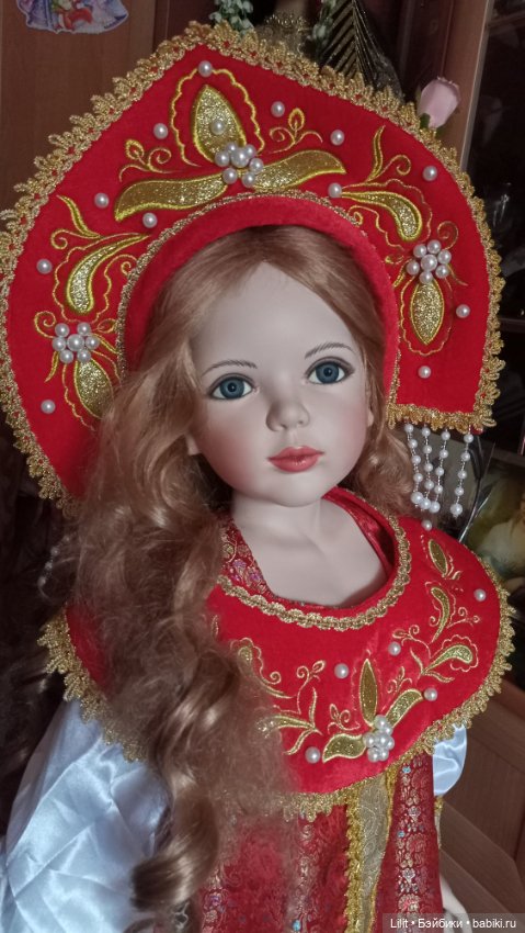 Русская краса Любава — Фарфоровые куклы Remeco Collection (Ремеко): интерьерные