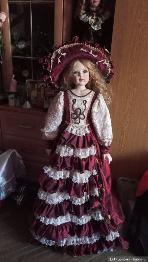 Русская краса Любава — Фарфоровые куклы Remeco Collection (Ремеко): интерьерные