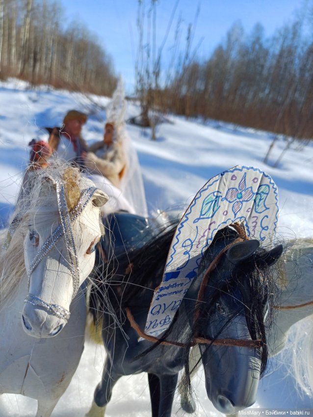 Ваня и Василина. Катание на санях (фото 10)