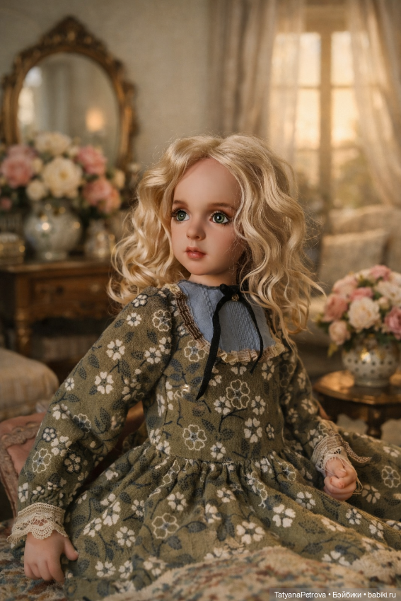 Вечерние розы и Розочка — Куклы Dollshe Craft (Доллше): BJD (БЖД) (фото 4)