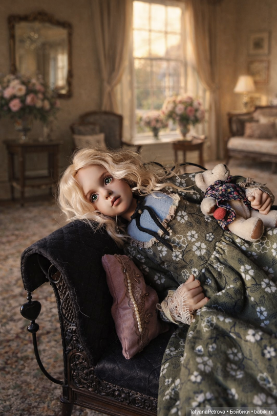 Вечерние розы и Розочка — Куклы Dollshe Craft (Доллше): BJD (БЖД) (фото 8)