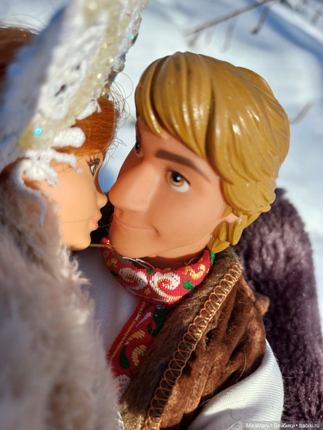 Ваня и Василина. Катание на санях