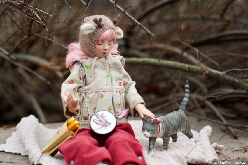 Плюха Black Cherry — Авторские куклы BJD (БЖД) у нас дома: фото