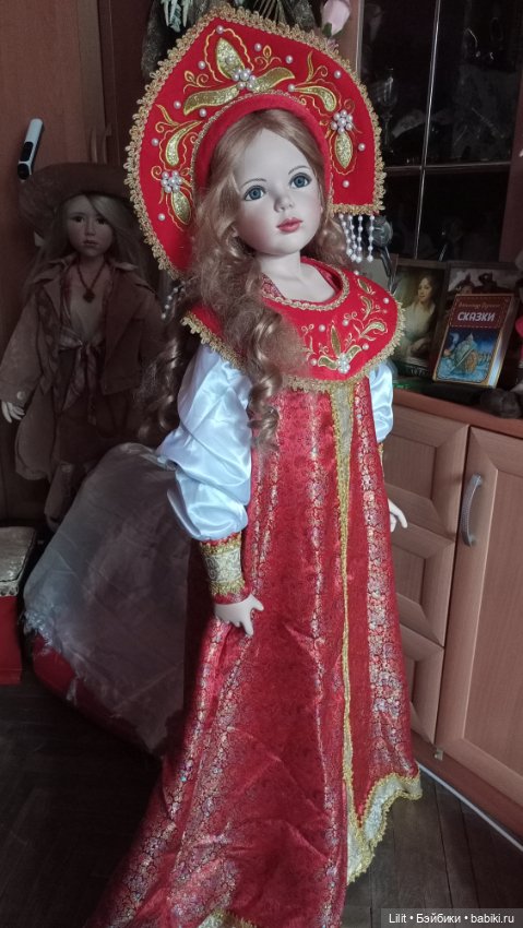 Русская краса Любава — Фарфоровые куклы Remeco Collection (Ремеко): интерьерные