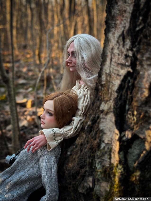 Бабуля с внучкой — Авторские куклы BJD (БЖД) у нас дома: фото (фото 4)