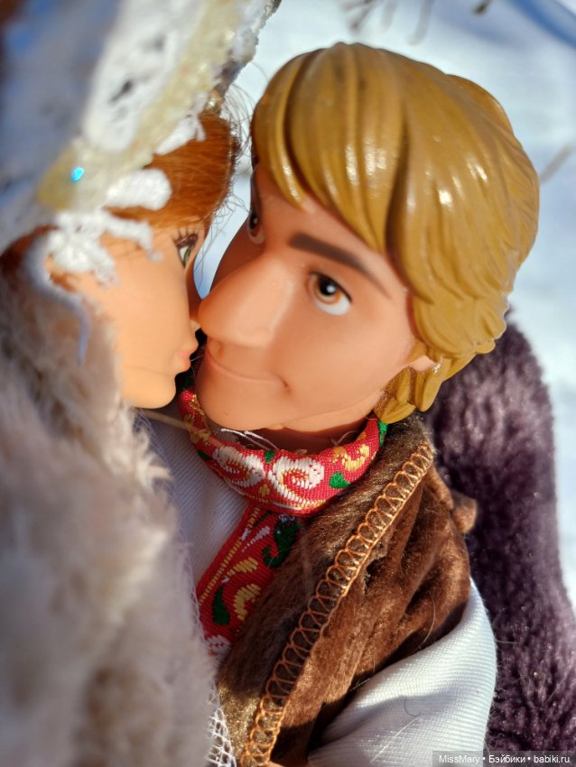 Ваня и Василина. Катание на санях