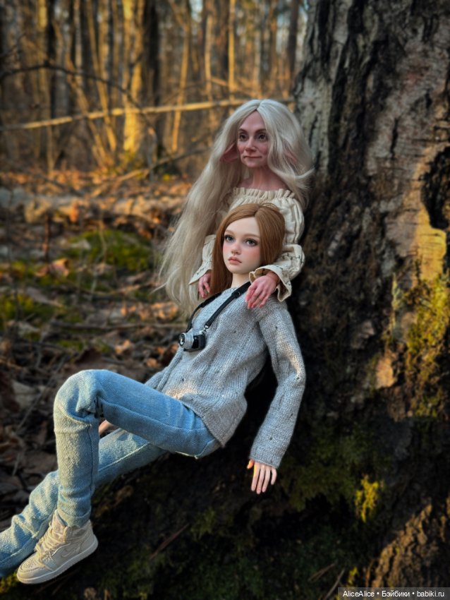 Бабуля с внучкой — Авторские куклы BJD (БЖД) у нас дома: фото (фото 6)