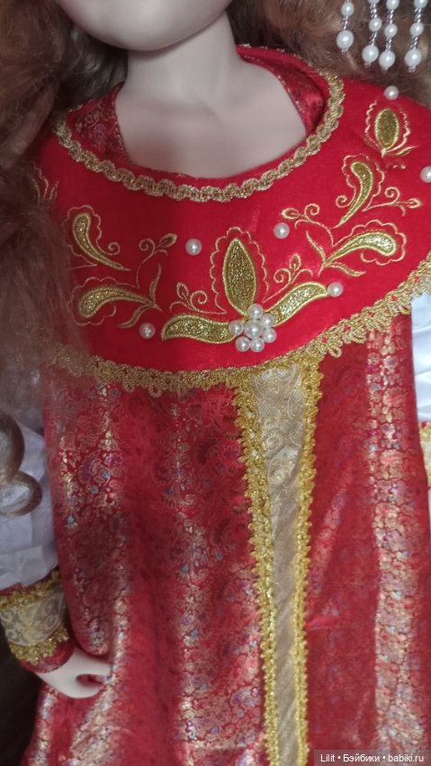 Русская краса Любава — Фарфоровые куклы Remeco Collection (Ремеко): интерьерные (фото 9)