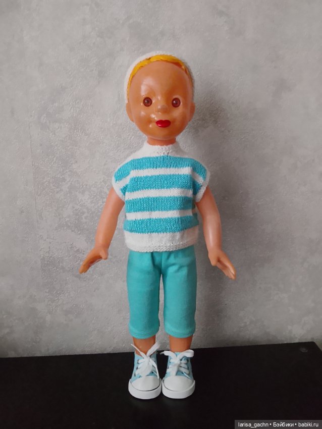 До и после №4 — Ремонт кукол СССР и ГДР (немок): чернота (фото 6)