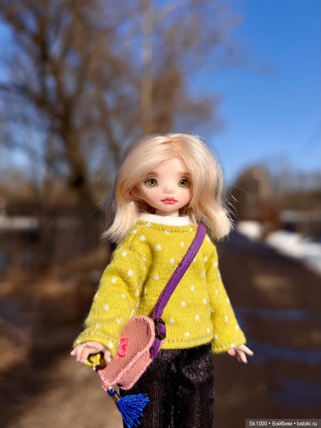 На поиски первоцветов с эльфочкой (от Инны Павловой)