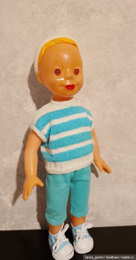 До и после №4 — Ремонт кукол СССР и ГДР (немок): чернота (фото 4)