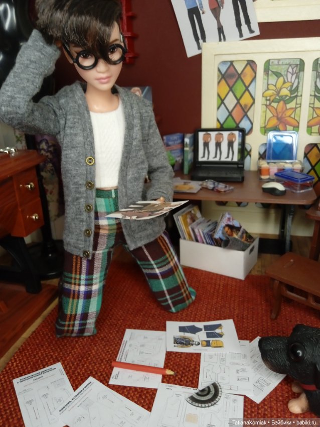 Ателье для кукол "Мышкин дом" и капитан Звёздного флота (фото 4)