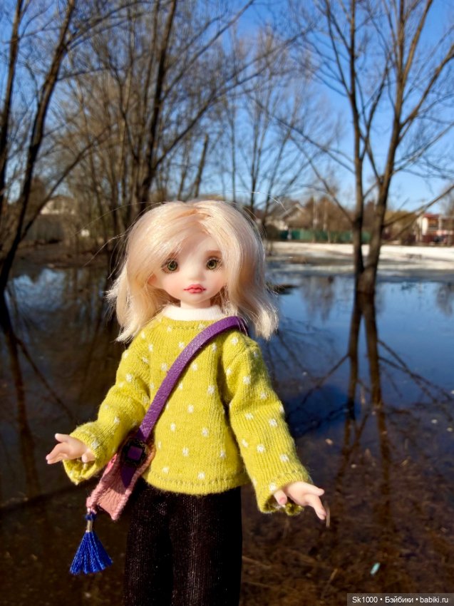 На поиски первоцветов с эльфочкой (от Инны Павловой)