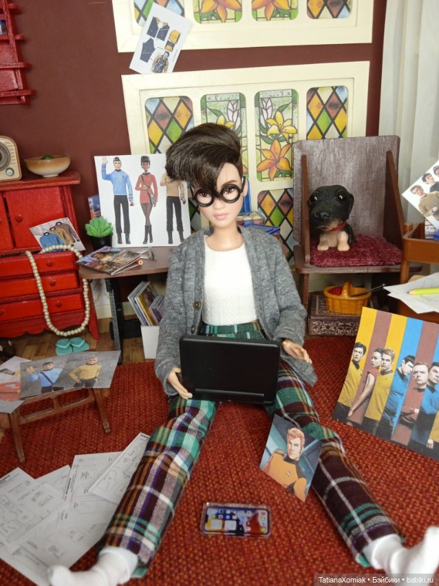 Ателье для кукол "Мышкин дом" и капитан Звёздного флота