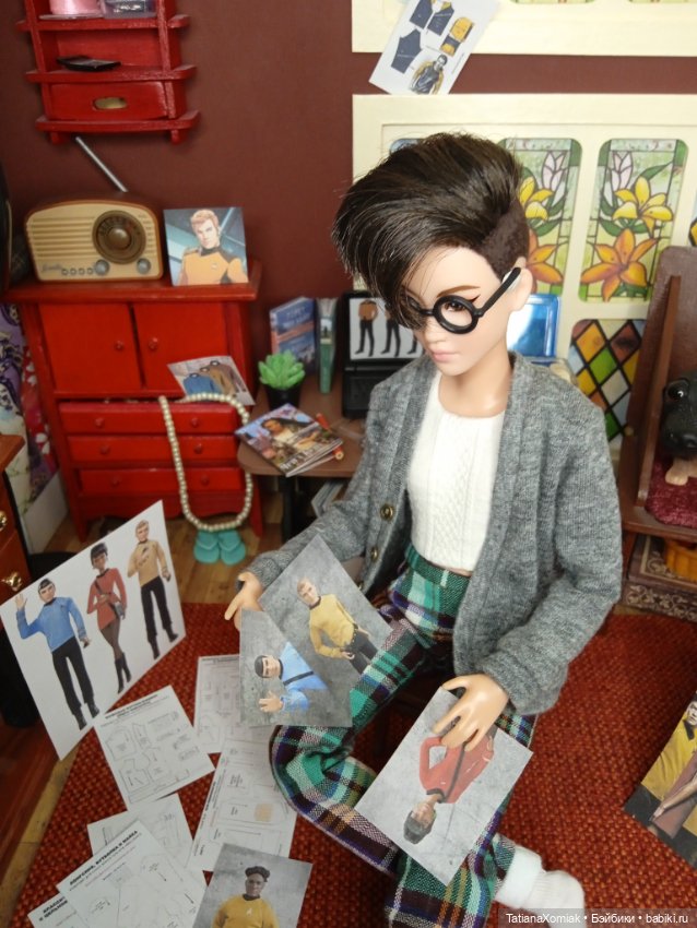 Ателье для кукол "Мышкин дом" и капитан Звёздного флота (фото 3)