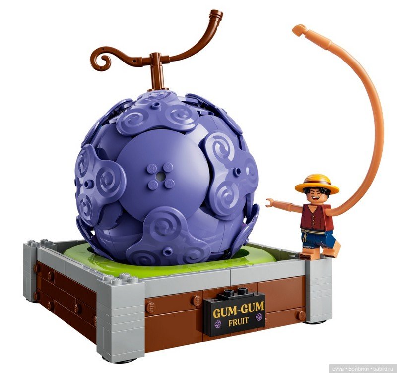 LEGO 75647 Gum-Gum Fruit — легендарный Дьявольский плод One Piece в кубиках (фото 2)