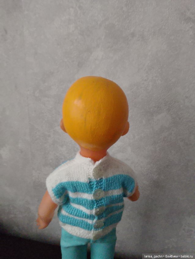 До и после №4 — Ремонт кукол СССР и ГДР (немок): чернота (фото 2)