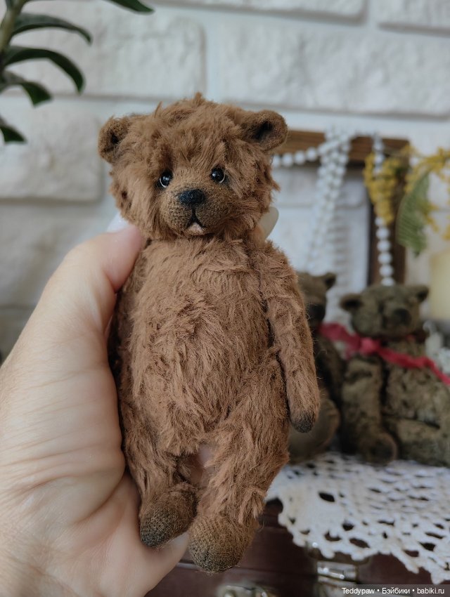 Карманный мишка🐻 — Авторские мишки Тедди и друзья: фото (фото 2)