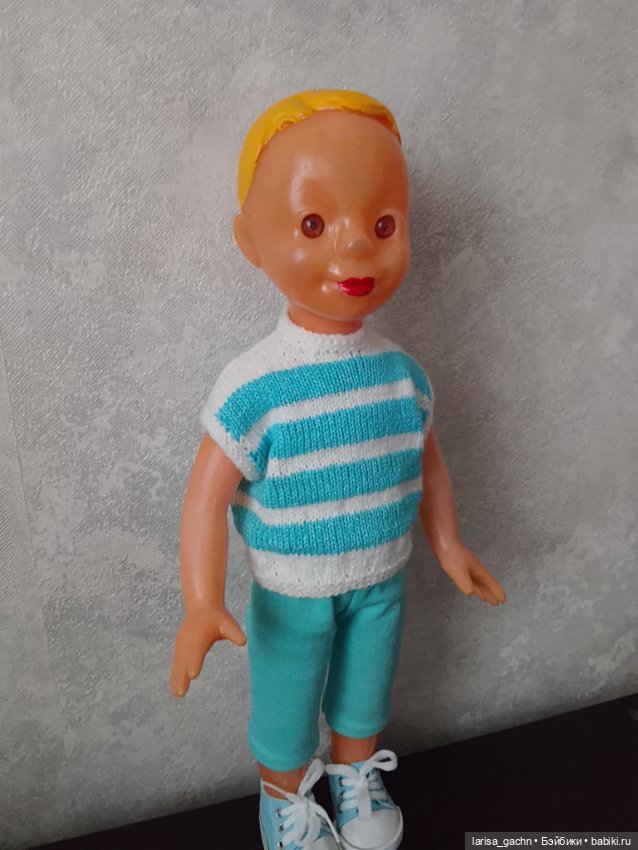 До и после №4 — Ремонт кукол СССР и ГДР (немок): чернота (фото 5)