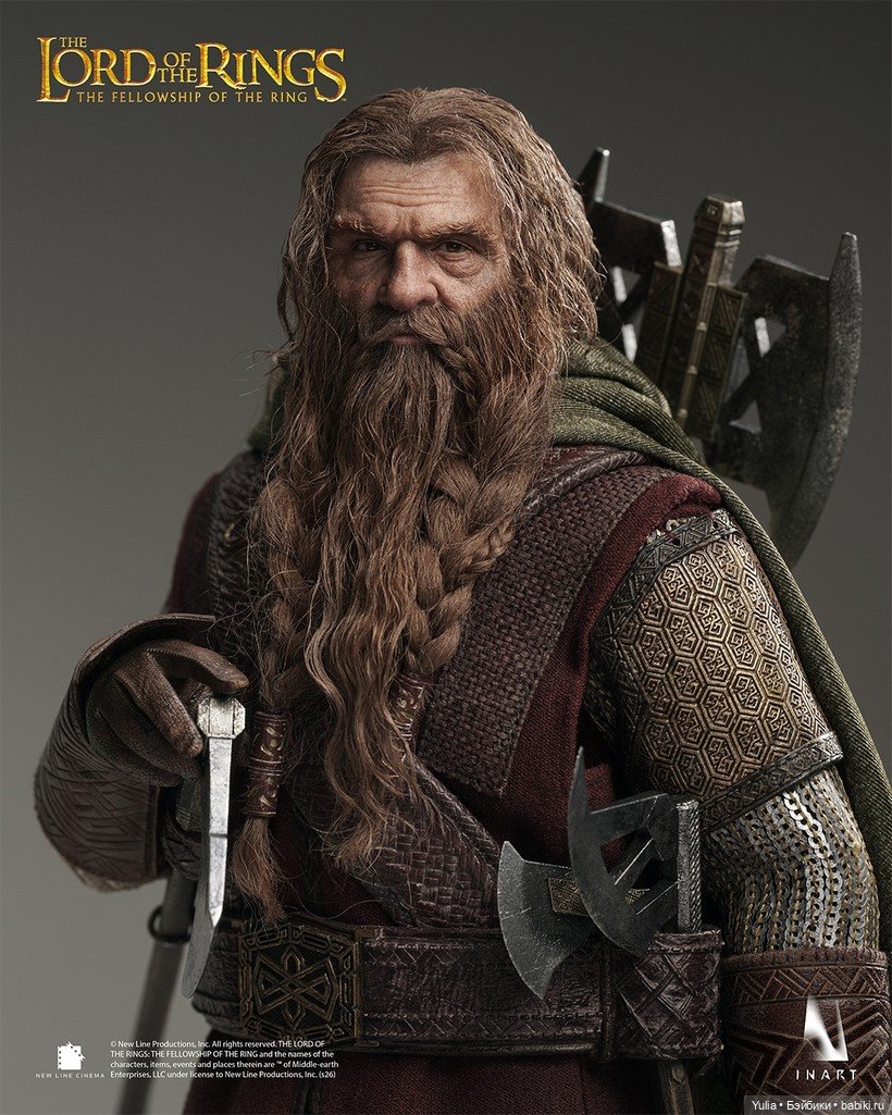 Гимли от INART: новый эталон в масштабе 1/6 по «Властелину колец» (фото 7)