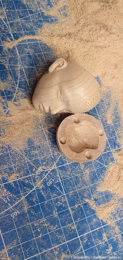 Как я деревянную шарнирную девушку сделела (фото 3)