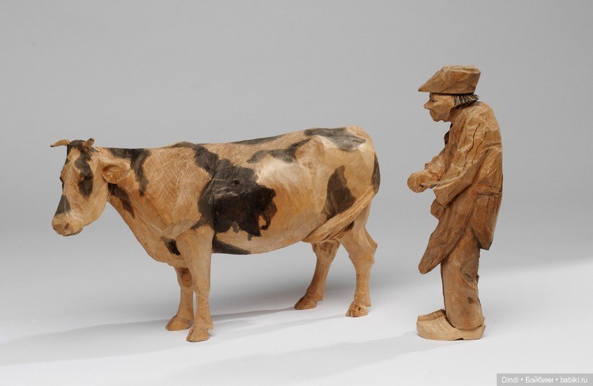 Döderhultarn: авторская резьба по дереву Акселя Петерссона (фото 9)