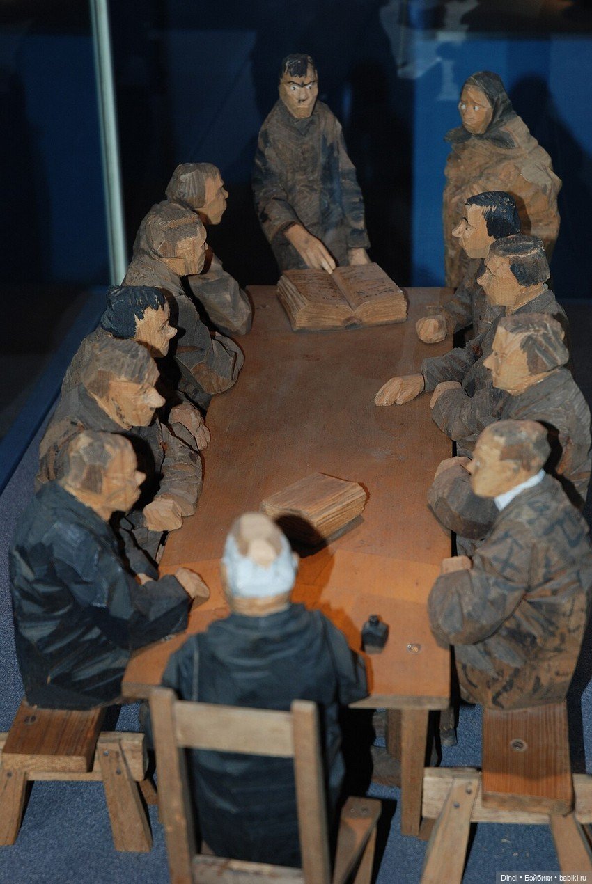 Döderhultarn: авторская резьба по дереву Акселя Петерссона