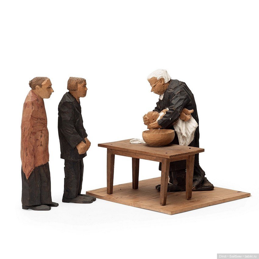 Döderhultarn: авторская резьба по дереву Акселя Петерссона (фото 5)