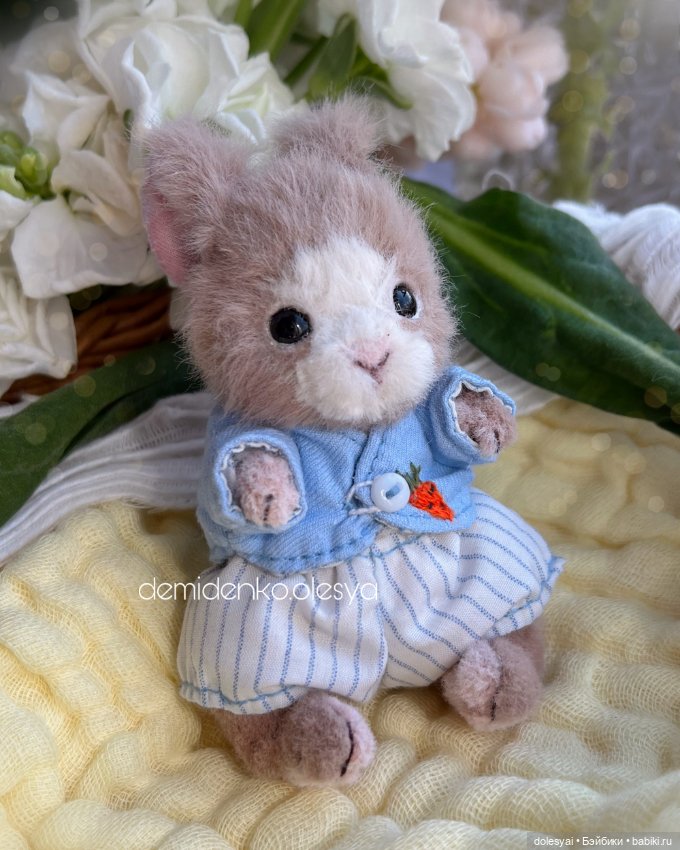 Кролик Роджер 🐰🥕 — Авторские мишки Тедди и друзья: фото (фото 3)