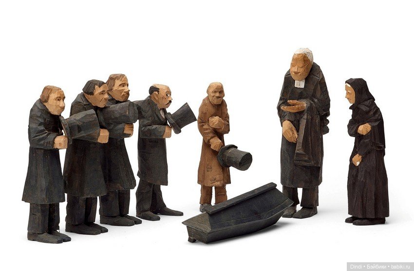 Döderhultarn: авторская резьба по дереву Акселя Петерссона (фото 4)