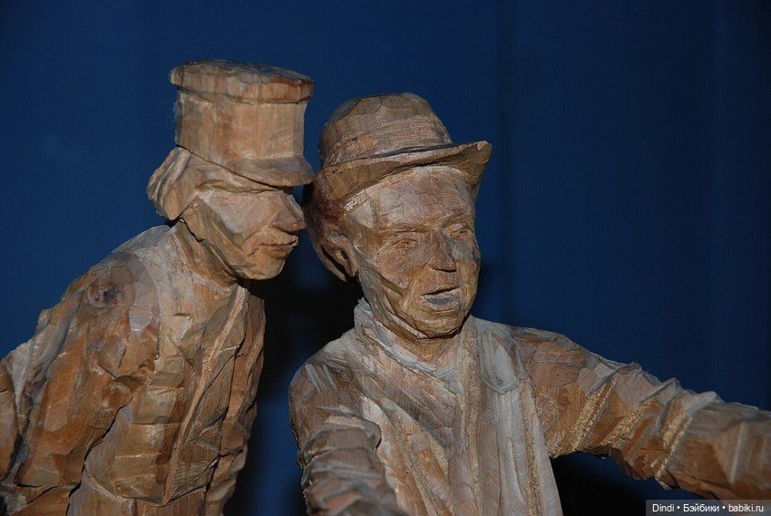 Döderhultarn: авторская резьба по дереву Акселя Петерссона