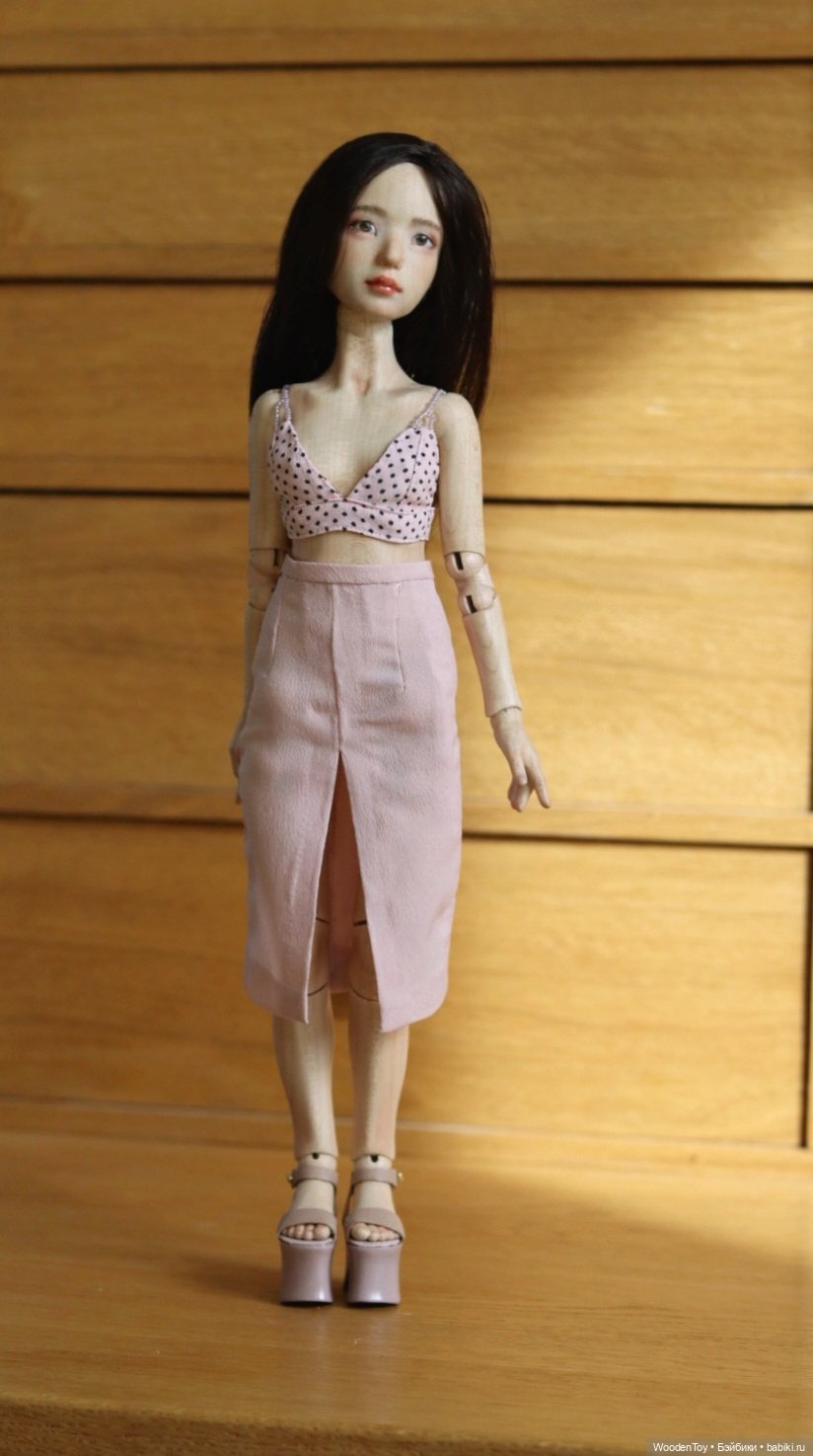 Как я деревянную шарнирную девушку сделела (фото 9)