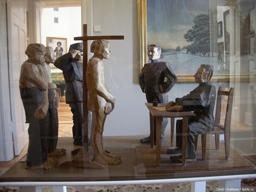 Döderhultarn: авторская резьба по дереву Акселя Петерссона