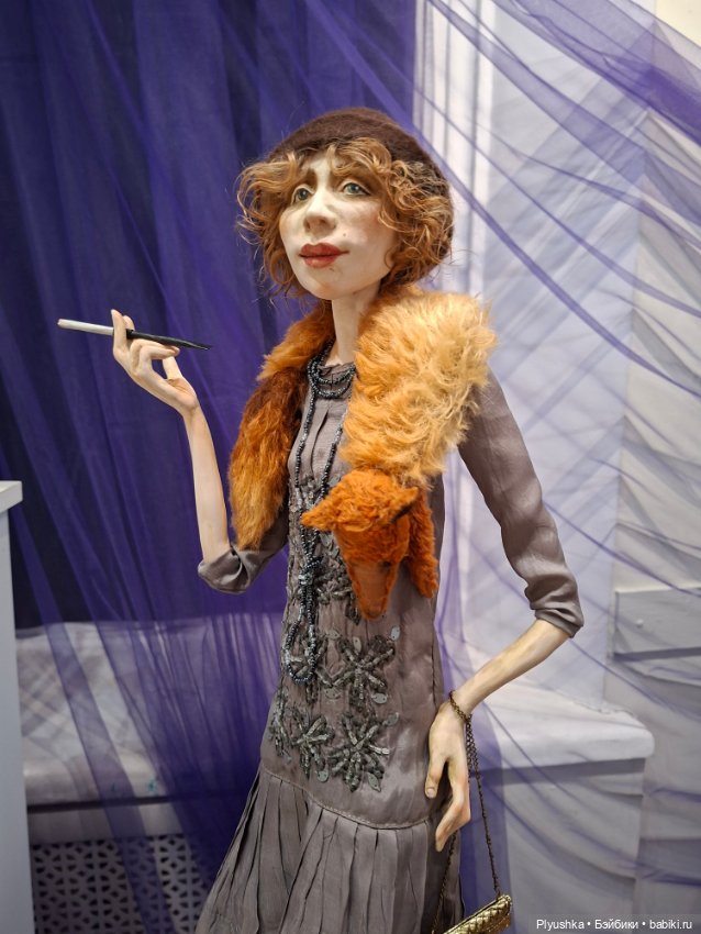 Выставка кукол "Русский стиль. Серебряный век" Ч.1