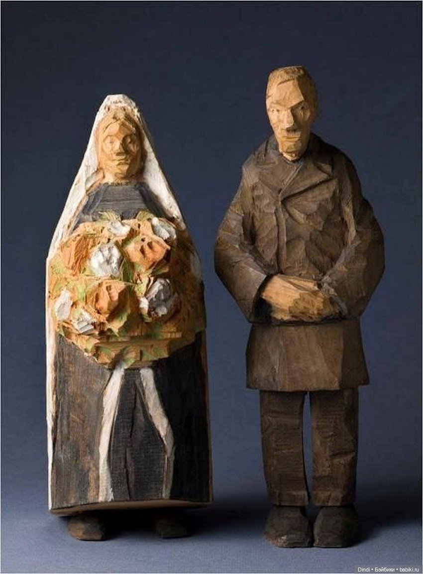 Döderhultarn: авторская резьба по дереву Акселя Петерссона