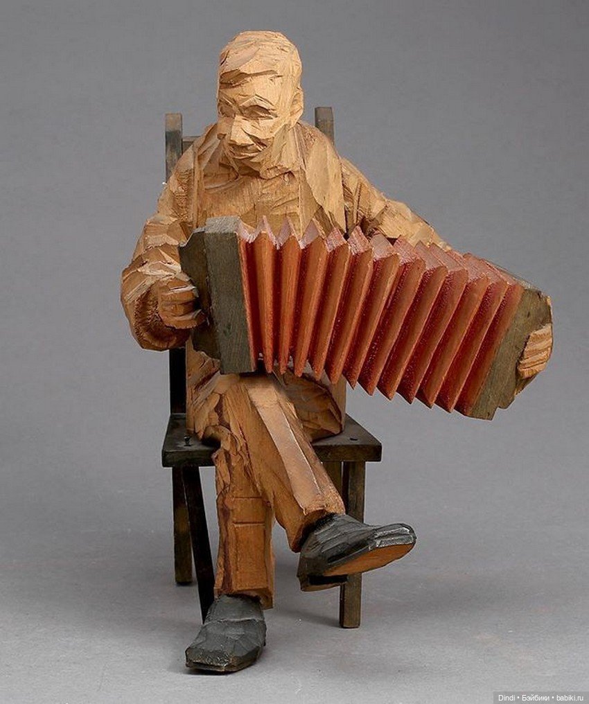 Döderhultarn: авторская резьба по дереву Акселя Петерссона