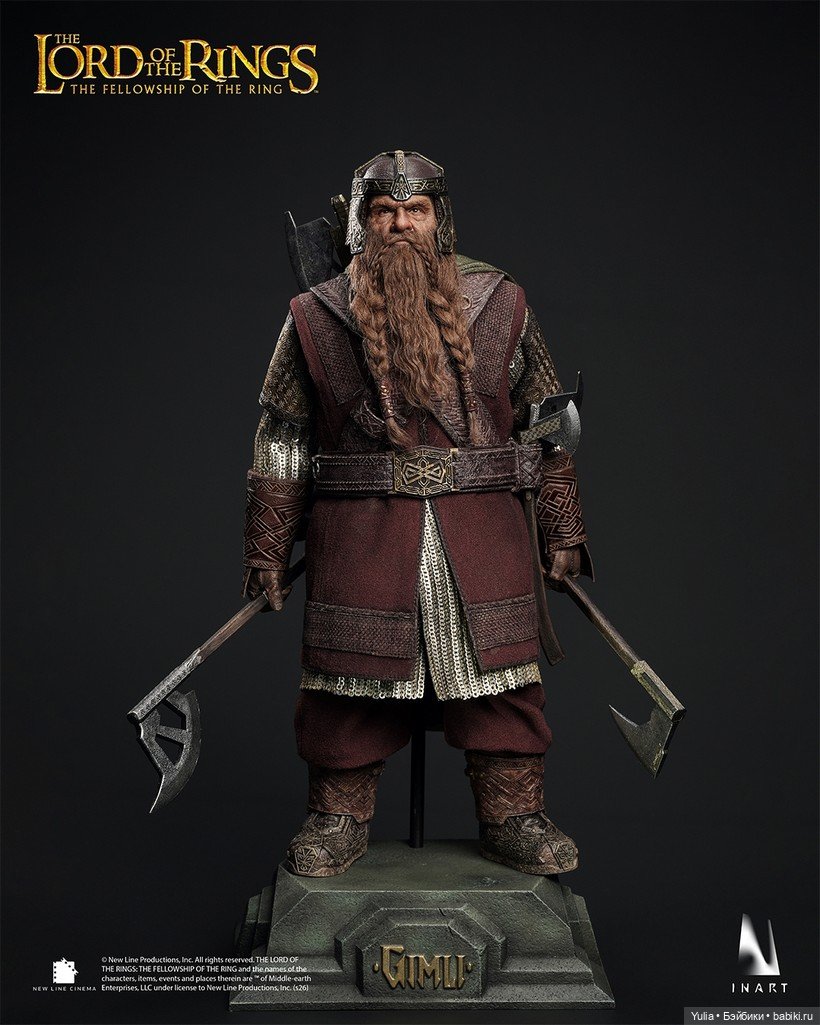 Гимли от INART: новый эталон в масштабе 1/6 по «Властелину колец» (фото 6)