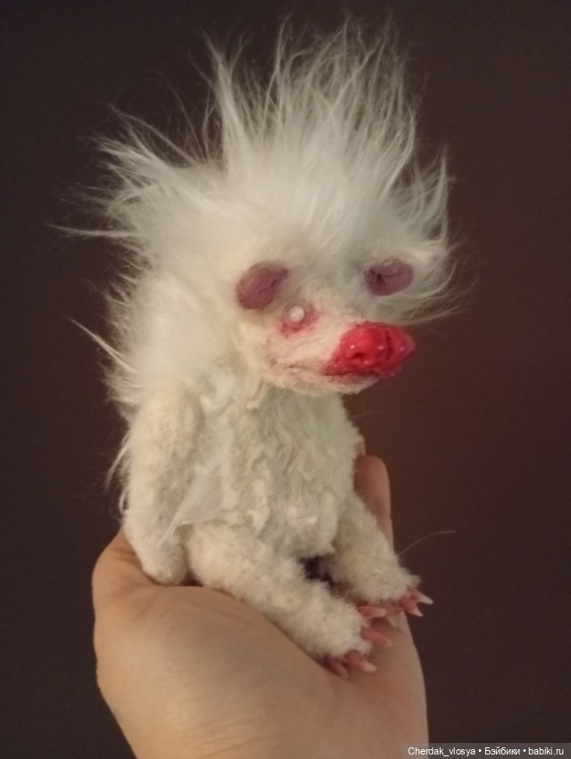 Ёжик Тедди из серии Гаденыш и гриб. Ждет своего хозяина🥰 (фото 3)