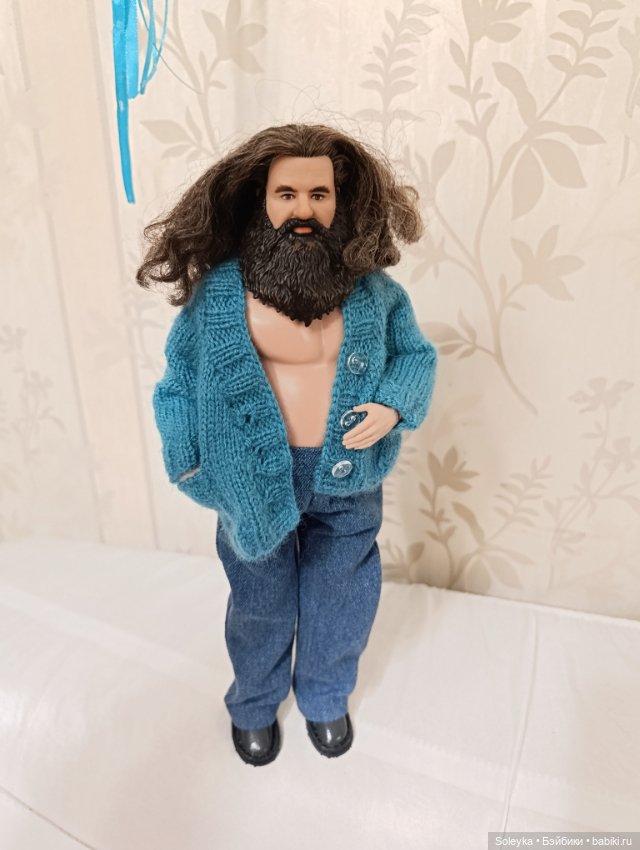 Кардиган для Хагрида — Куклы Harry Potter (Гарри Поттер) Mattel: Wizarding World (фото 5)