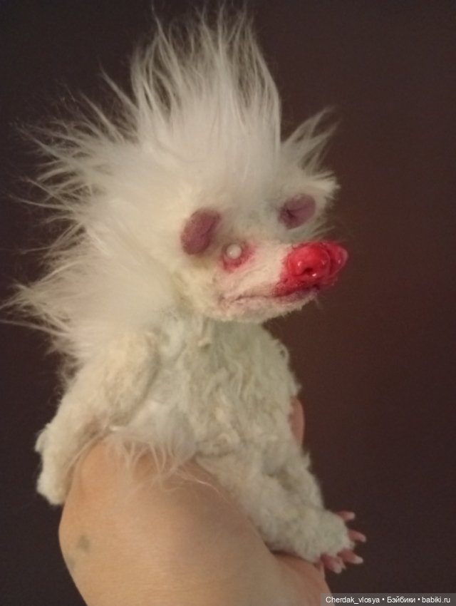 Ёжик Тедди из серии Гаденыш и гриб. Ждет своего хозяина🥰 (фото 2)