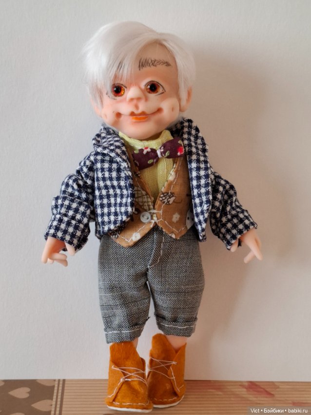 Мальчишка — Лепка авторских кукол: полимерная глина (фото 7)