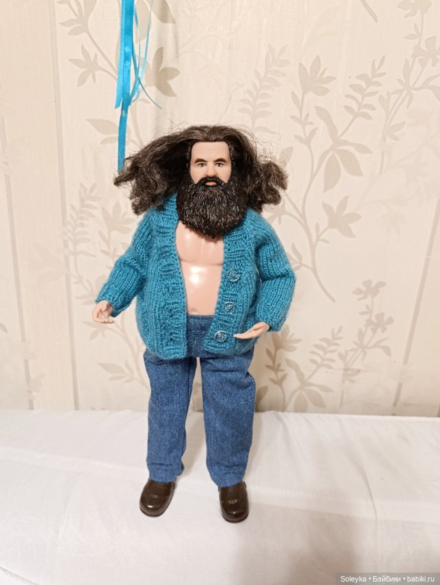 Кардиган для Хагрида — Куклы Harry Potter (Гарри Поттер) Mattel: Wizarding World (фото 3)