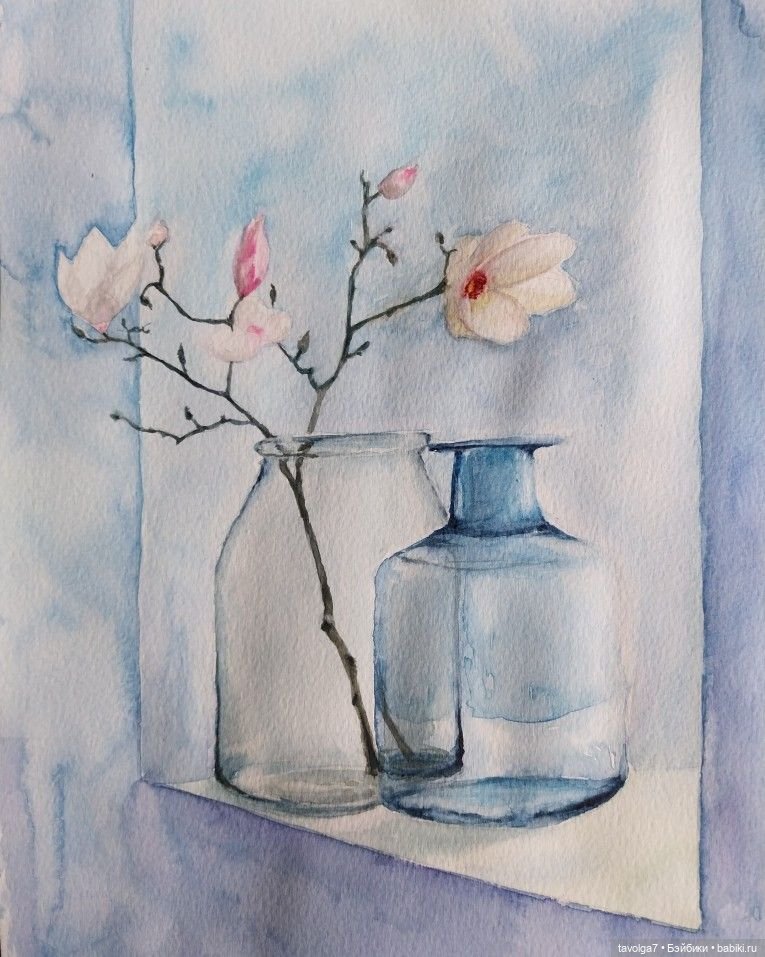 Март - цвет как категория прозрачности