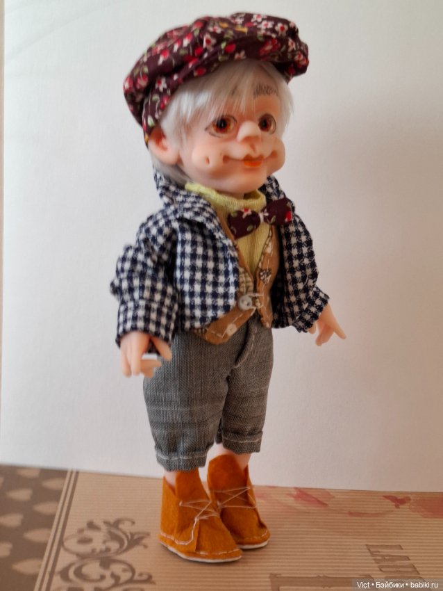 Мальчишка — Лепка авторских кукол: полимерная глина (фото 6)